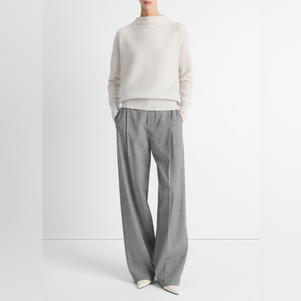 Vince Cashmere Funnel-Neck Sweater - Picture 4 of 13